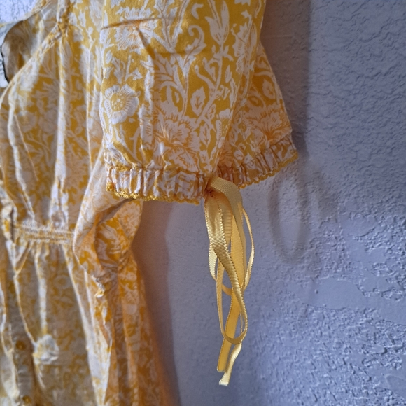 Yellow Banana Republic Floral Blouse - Picture 4 of 6